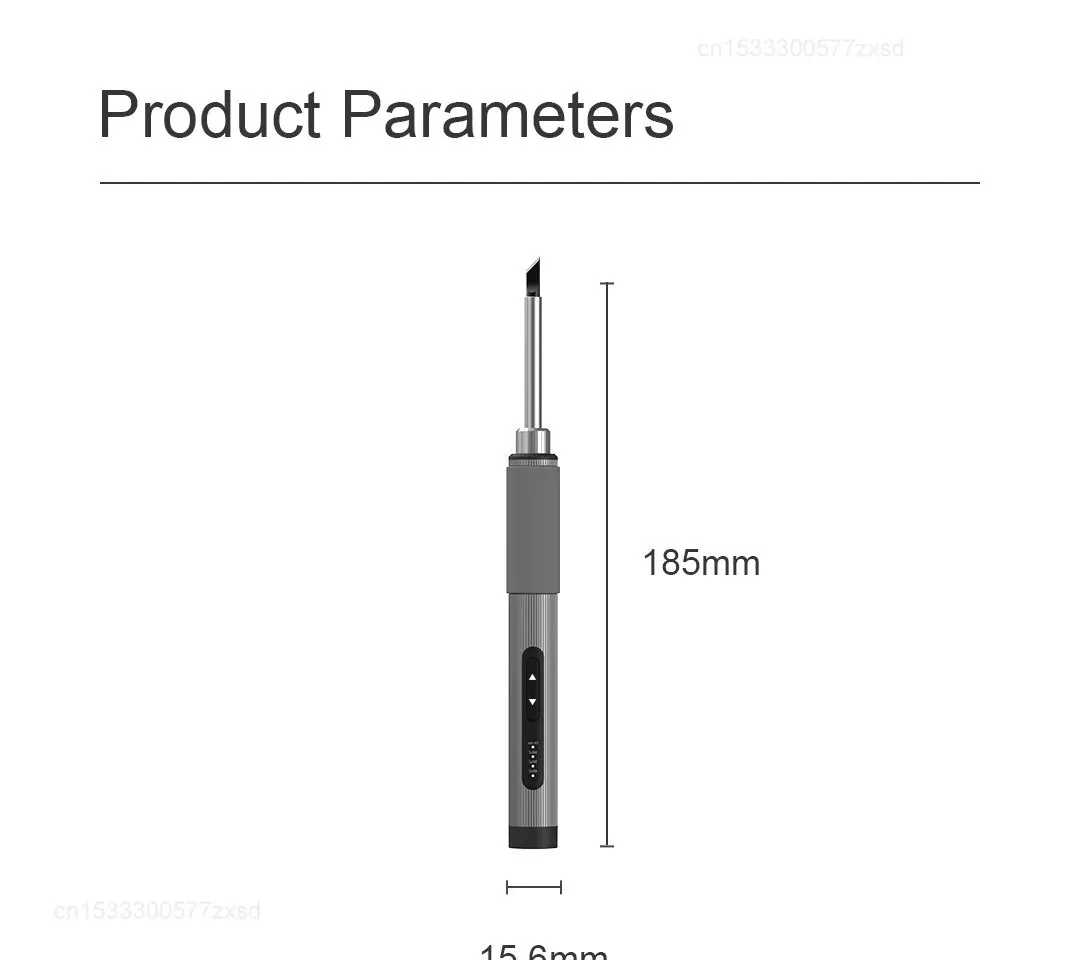 Xiaomi RONGUAN 72W Intelligent Electric Soldering Iron 300-450℃ Rapid Heating Soldering Pen Temp Calibration Voltage Adjust Tool