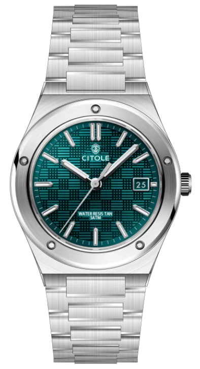 New Fashion DANIEL GORMAN Watch 42MM Japan Miyota Quartz Watches For Men Green Color Stainless Steel Reloj Hombre