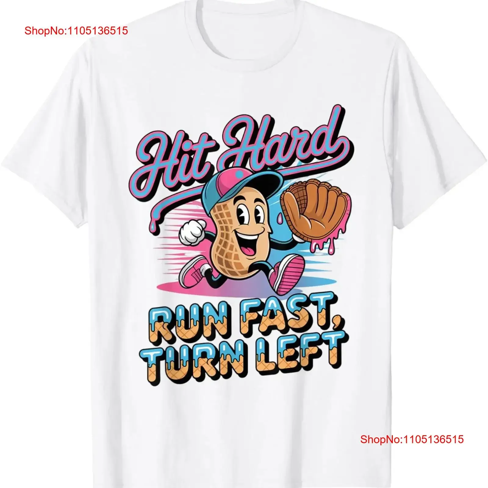 

Бейсбольная футболка с капелью для мороженого, хит жесткого бега, быстрая поворотная левая футболка, винтажная стираная футболка с рисунком, дышащая, удобная, универсальная