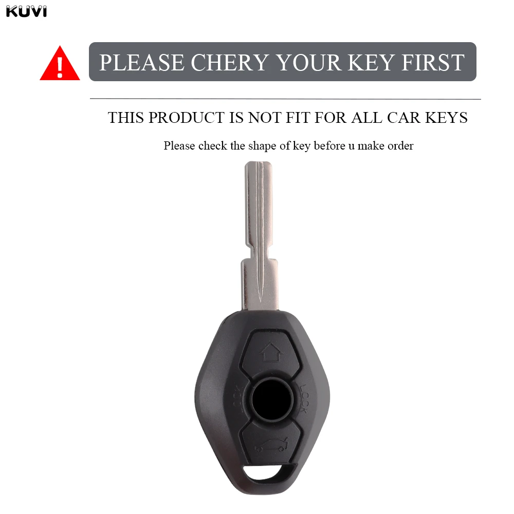 Hot TPU Car Key Case Cover Shell Fob For BMW X5 E53 X3 F83 E46 E39 E38 E60 E63 E61 E64 Series 3 5 7 330i Z3 Z4 E85 E86 M5 325i view 2