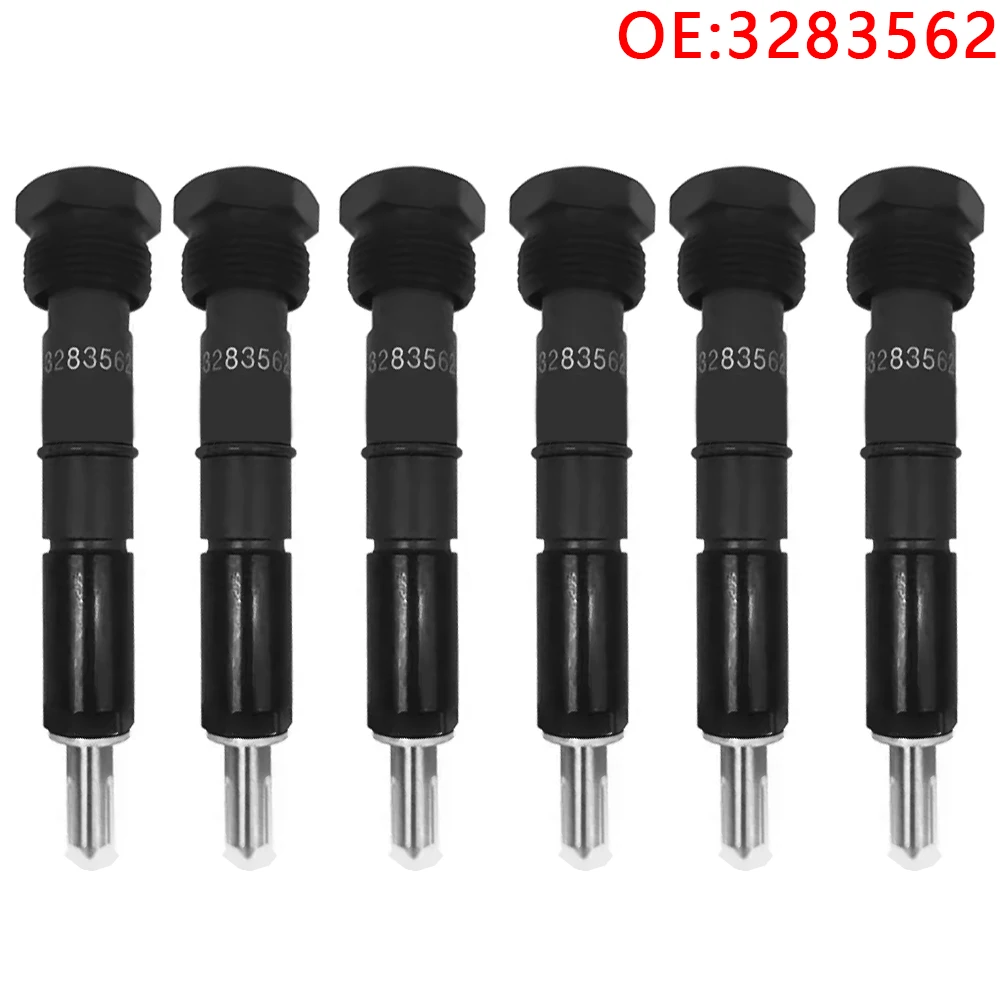 

For 6Pcs Brandstofinjector Set & Ring Kit KDAL59P6 3283562 Fit Voor Cummins 5.9L KDAL59P6 Nozzle Houder P7100