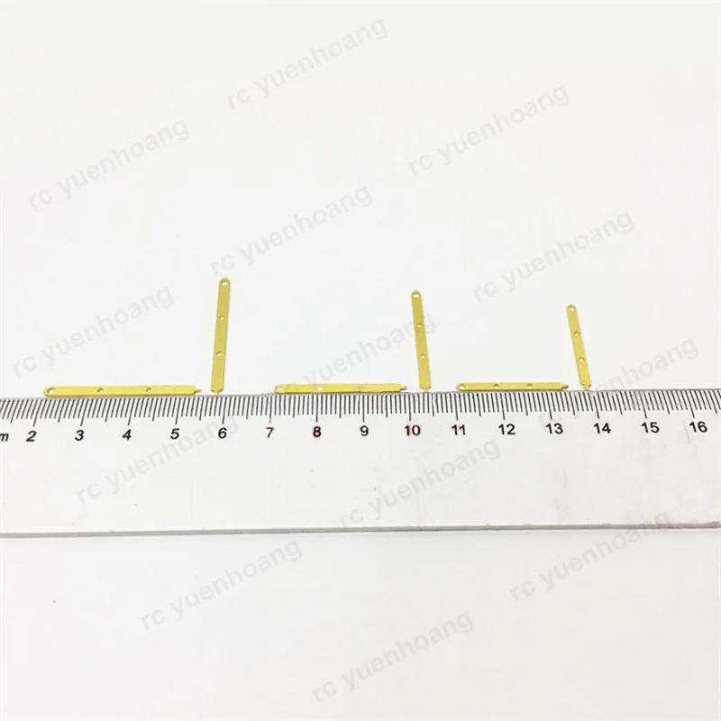 1PCS Civil Ship Model Railing Height 33mm 28mm 23mm Brass Etching Sheet Photo-Etched PE Handrail Balustrade for RC Boat Assembly