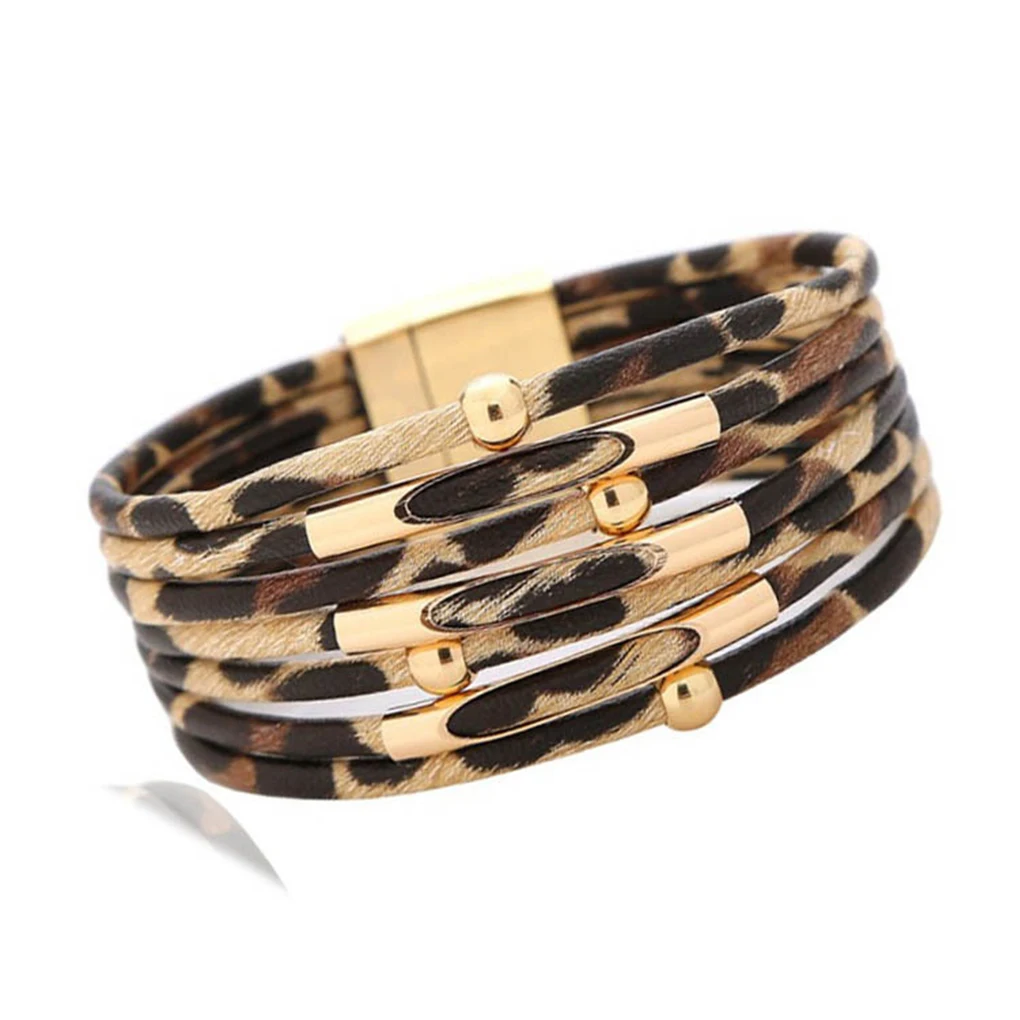 Leopard Bracelet Fashionable High-ranking Unique Design Beautiful Exquisite Appearance Not Easy to Fade Leopard Jewelry