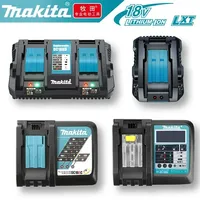 Makita Original Charger DC18RC 3A Li-Ion Compatible with 14.4V 18V LXT BL1815 BL1860 BL1430 BL1450 Drill Batteries Charger