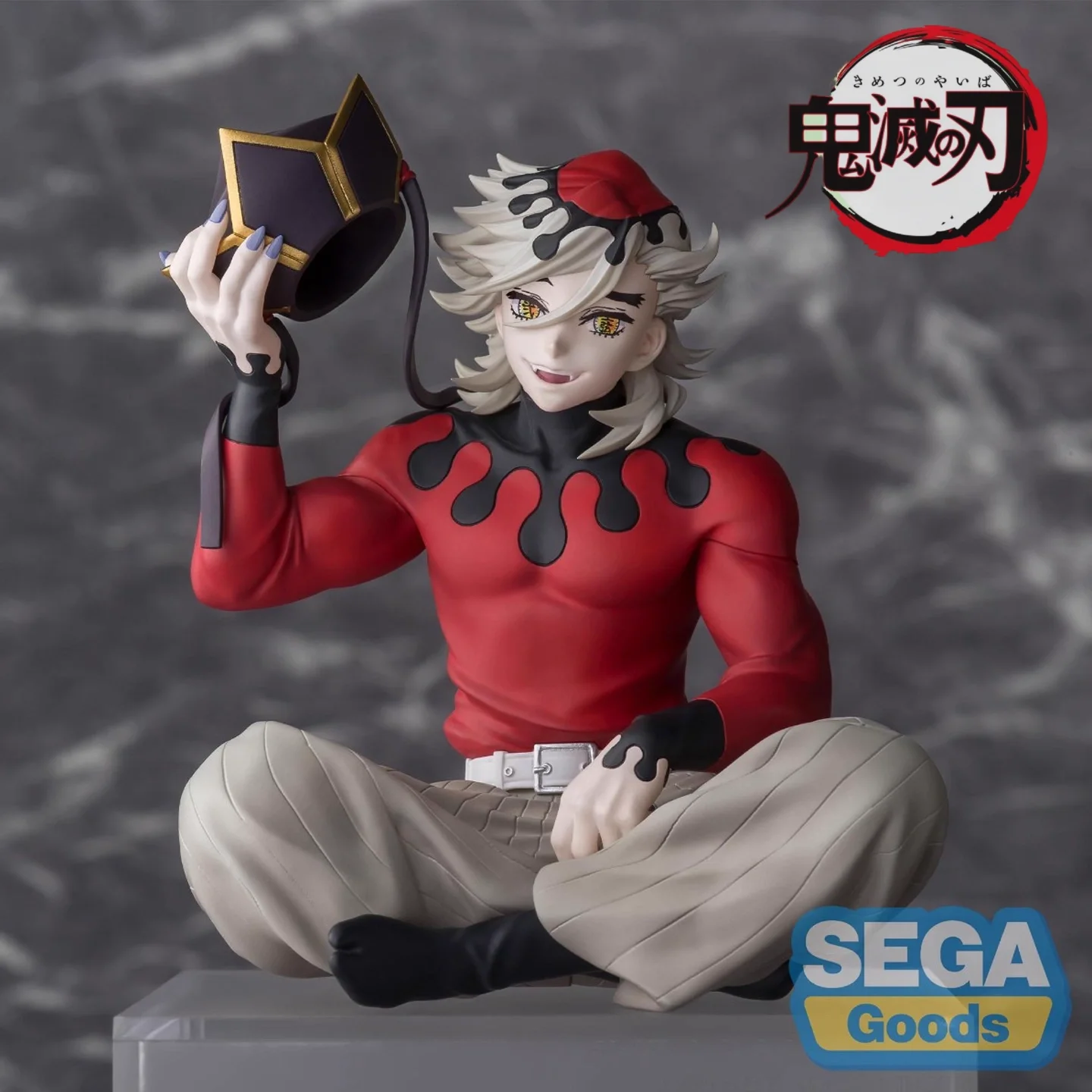 

Мини-фигурка SEGA Upper Moon Ice Fan Demon Sitting - Аниме PM Series Cup, украшение с крышкой лапши