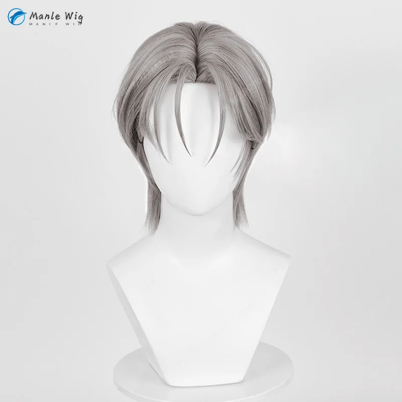 Anime Alien Till Wig Cosplay Stage 30cm Short Wigs Till Anime Cosplay Wig Heat Resiatant Synthetic Hair Halloween + Free Wig Cap