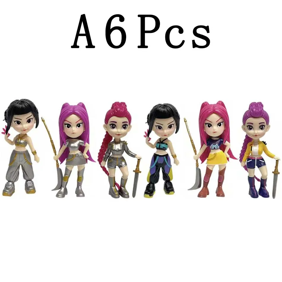 Demon Hunters-figura de Anime Kpop, modelo de juguete de dibujos animados, periféricos para juegos, decoración de escritorio, colección de figuras, modelo de juguete para regalos de chico