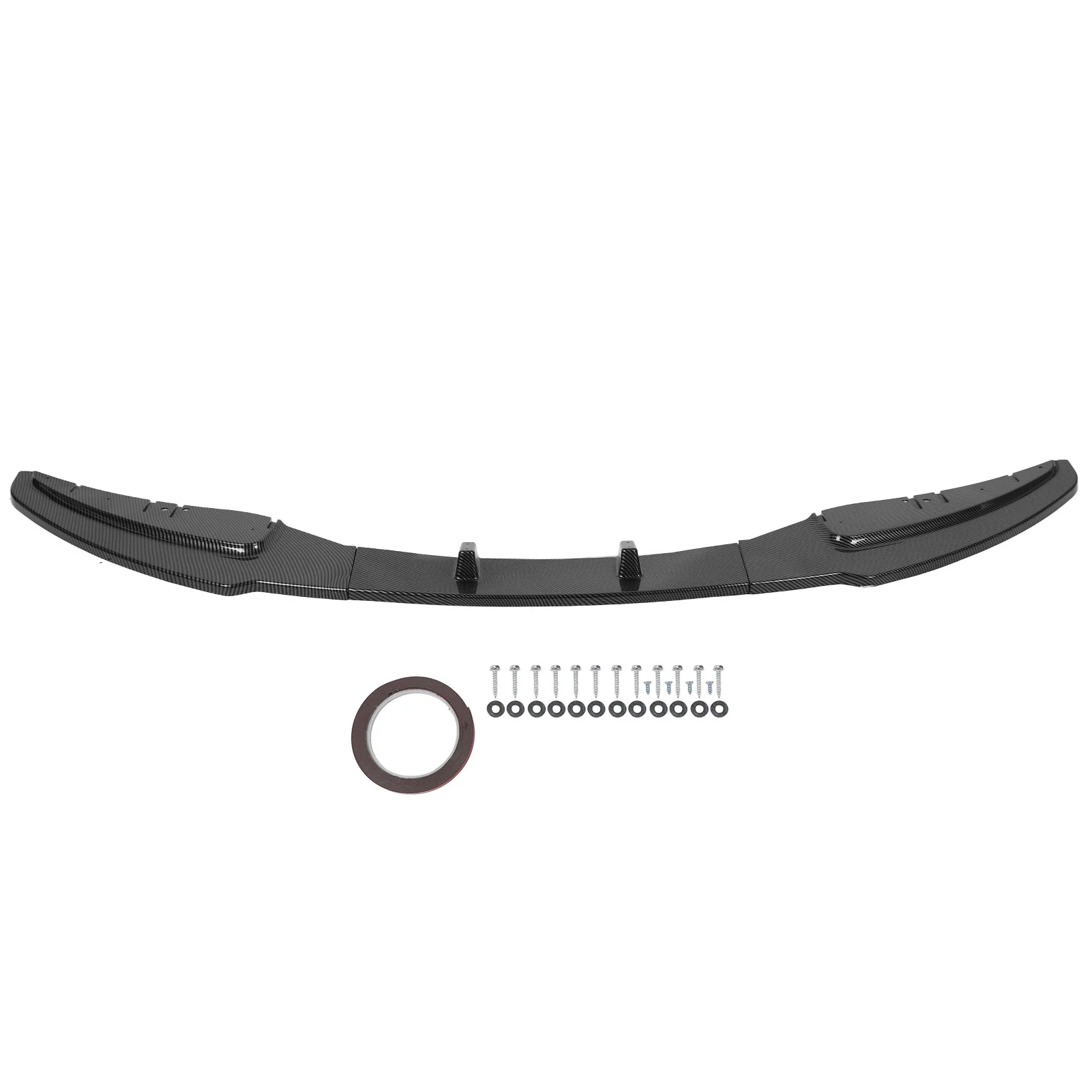 3 PCS/Set Car Front Bumper Lip Splitter Spoiler for BMW 1 Series E81 E82 E87 E88 LCI Standard Edition 2008 to 2011 view 5
