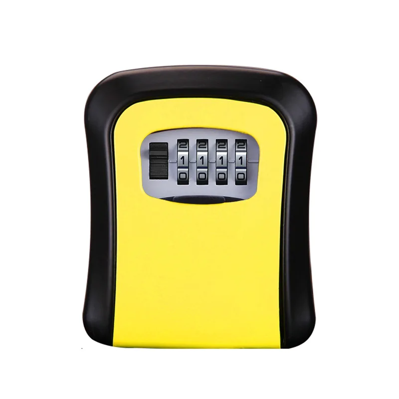 ZK40 Password Key Box Large Capacity Combination Lockbox Code Security Lock Box Key Storage Box for Household Office Apartment