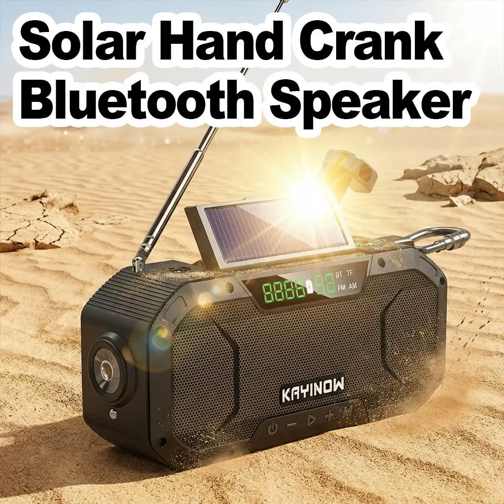 radio-multifunzione-di-emergenza-per-uragani-con-dinamo-a-manovella-power-bank-altoparlante-bluetooth-impermeabile-torcia-e-tenda-da-campeggio