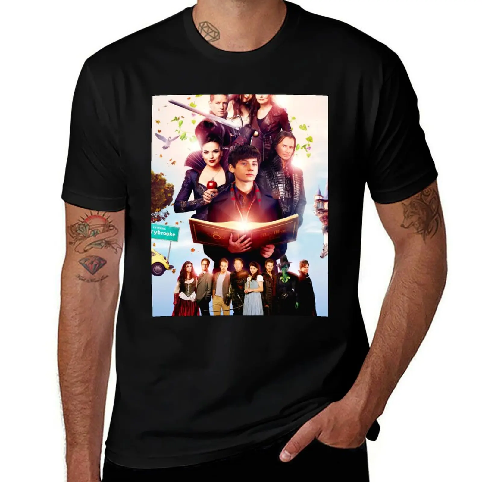 

OUAT Turns 100 T-Shirt man t shirts high quality luxury brand cotton t shirt pack T-Shirt