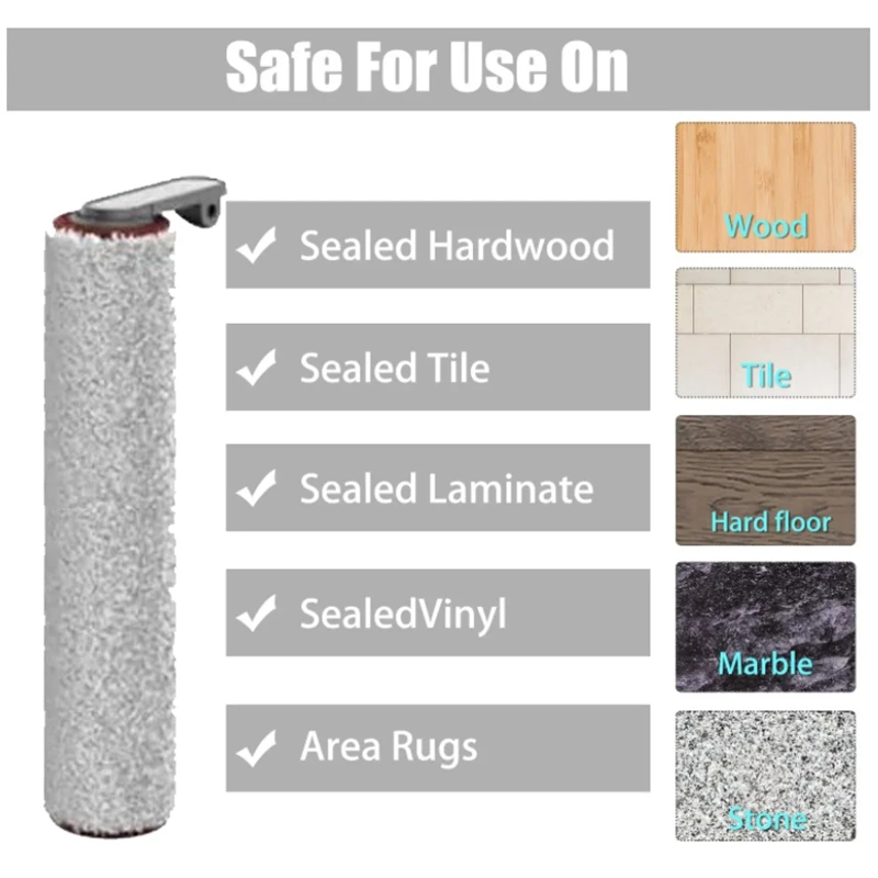 Parts For Dreame H12 Pro Washing Floor Machine Vacuum Cleaner Accessories Washable Hepa Filter Main Roller Brush