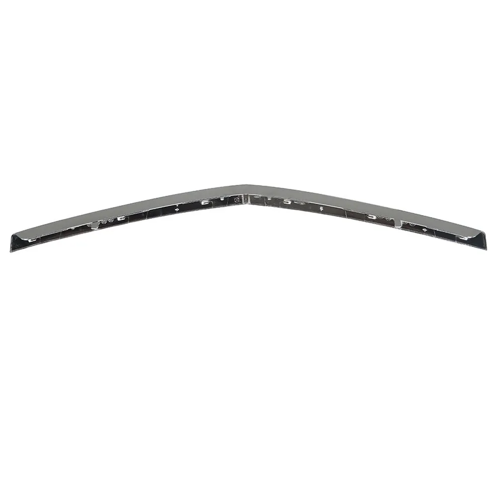 

Grille Bumper Hood Molding Trim Chrome For Cadillac SRX 2010-2016 Silver Plastic