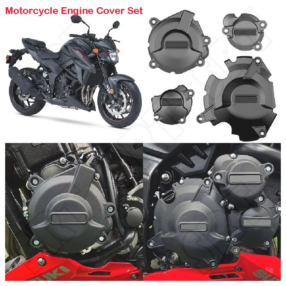 

Fits for Suzuki GSXS 750 GSX-S 750Z GSXS750 GSX-S750Z ABS L7 L8 L9 M0 M1 M2 2017-2023 Motorcycle Secondary Engine Cover Set