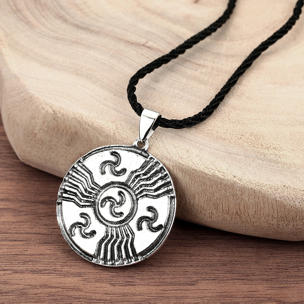 

Triskele Pendant Celtic Necklace For Men Triskelion Triple Pendant