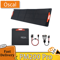 Oscal PM200 Pro 200W Foldable Solar Panel, 23% High Conversion Efficiency, ETFE Material, IP67 Waterproof
