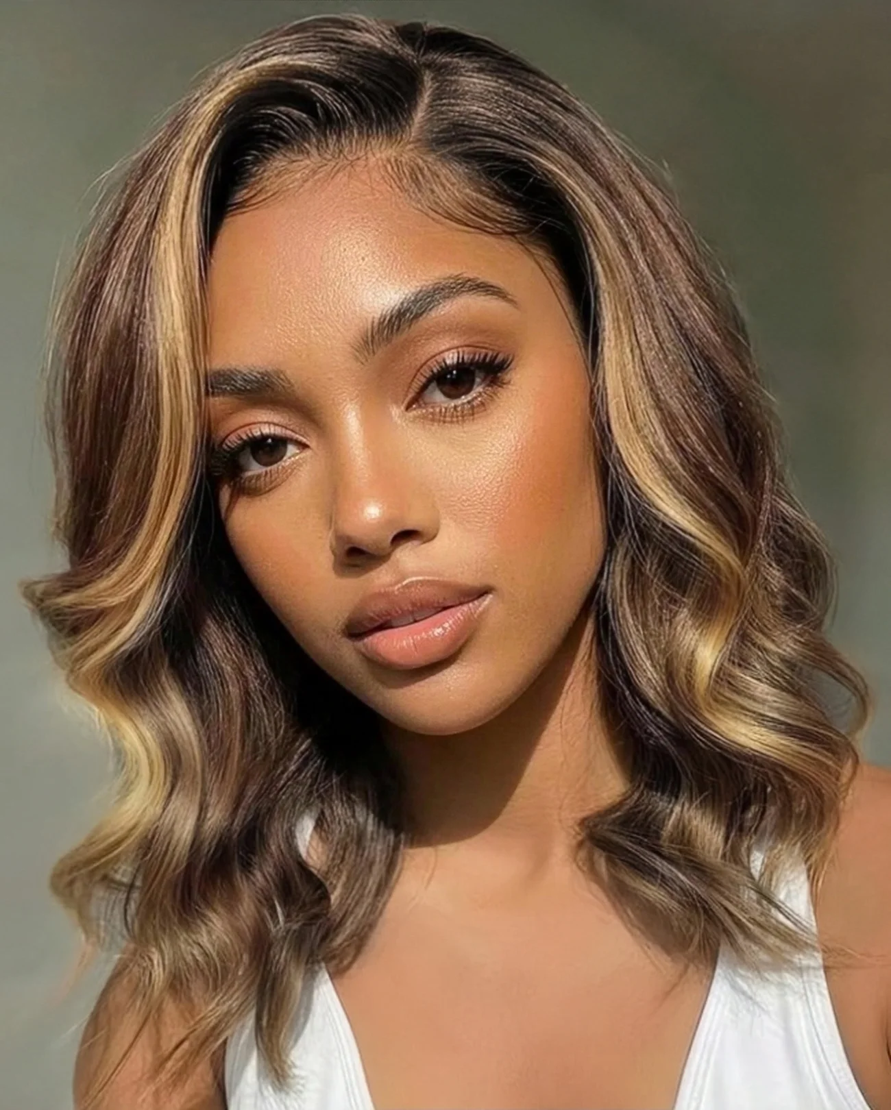 Lace Front Wigs - Peruka z naturalnych włosów, odloty w