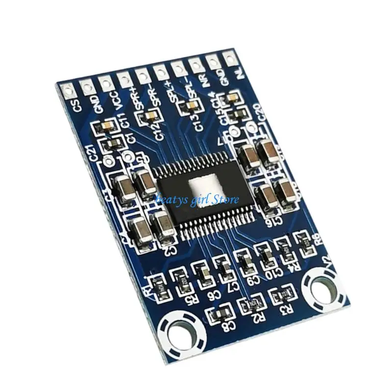 C7AB Efficient Class D Sound Amplifier Board Delivering 50W Per Channel Clean Sound