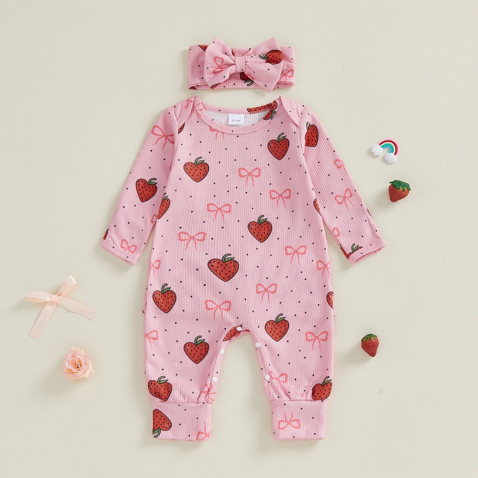 

3Pcs Toddler Baby Boy Winter Outfit Long Sleeve Hooded Bear Print Romper with Matching Hat and Socks Set