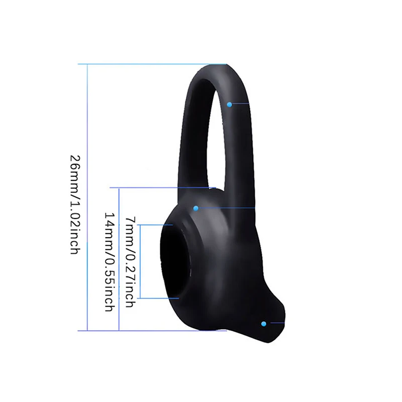 10 pezzi di cuscinetti per auricolari in Silicone per auricolari per cuffie universali senza fili compatibili con Bluetooth sostituzione dei tappi per le orecchie degli auricolari