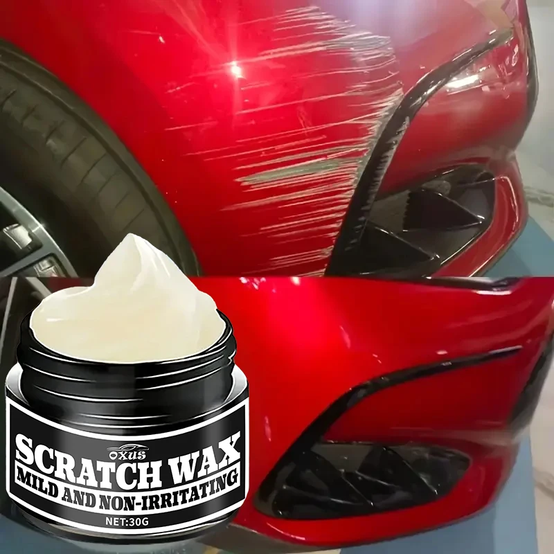 30g NanoTech Scratch Remover Wax - 3Min Repair/Color-Adaptive, No Tools & HydroShield UV Protection