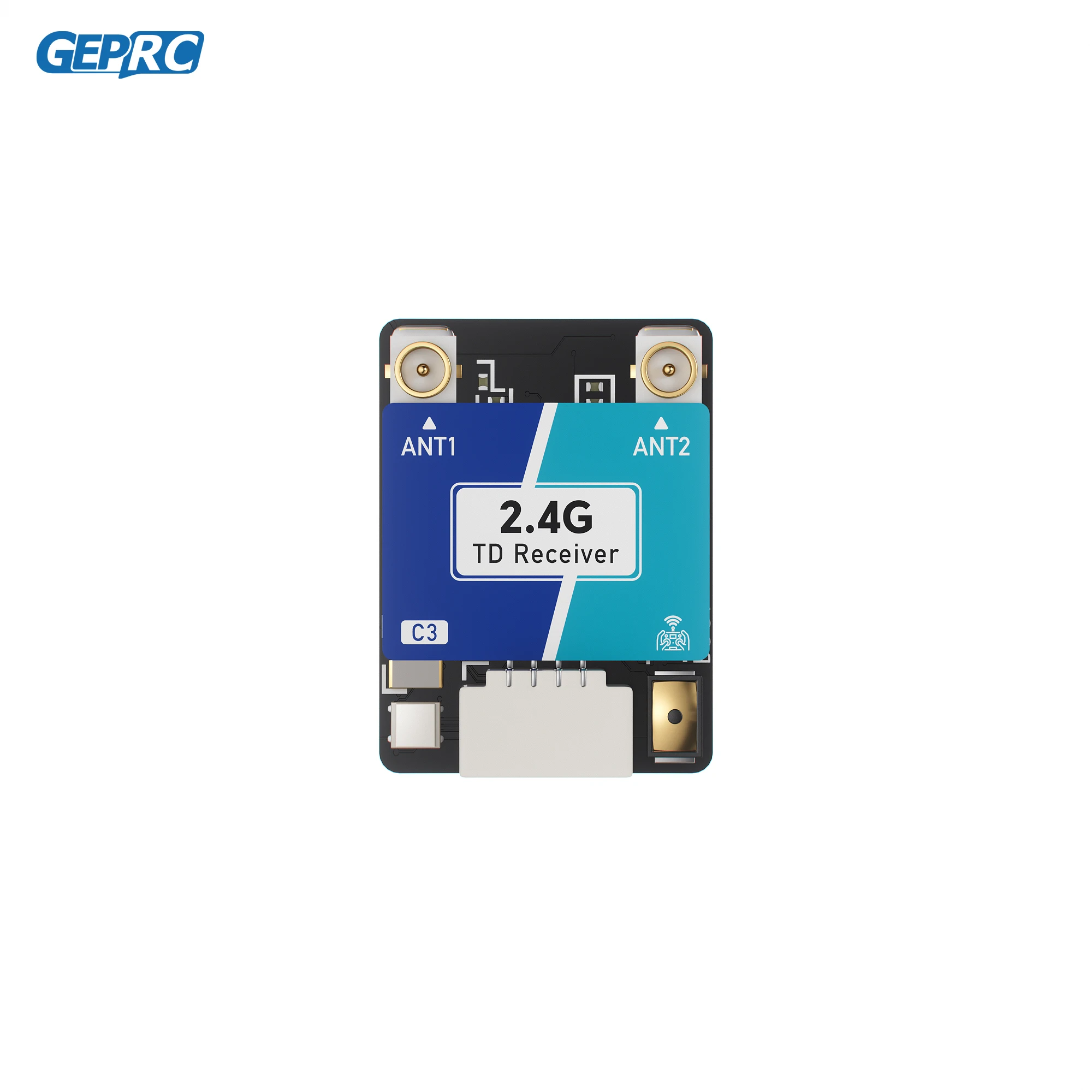 GEPRC ELRS Nano DUAL 2,4G receptor de diversidad verdadera WiFi incorporado ESP32-C3 DIY FPV Quadcopter piezas de drones de largo alcance