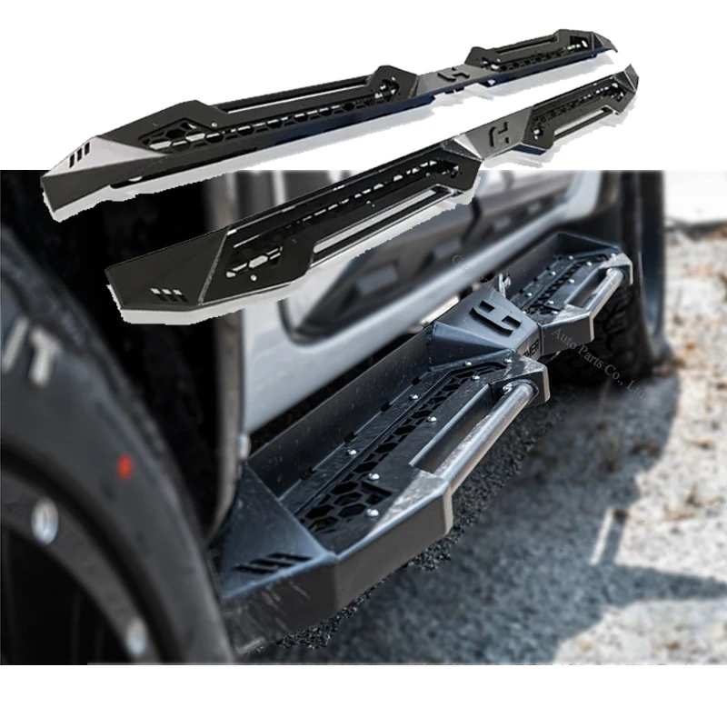 

Стальная педаль боковых ступеней для Mitbishi Triton 2019-2022, автомобильные аксессуары, алюминиевая подножка для Triton