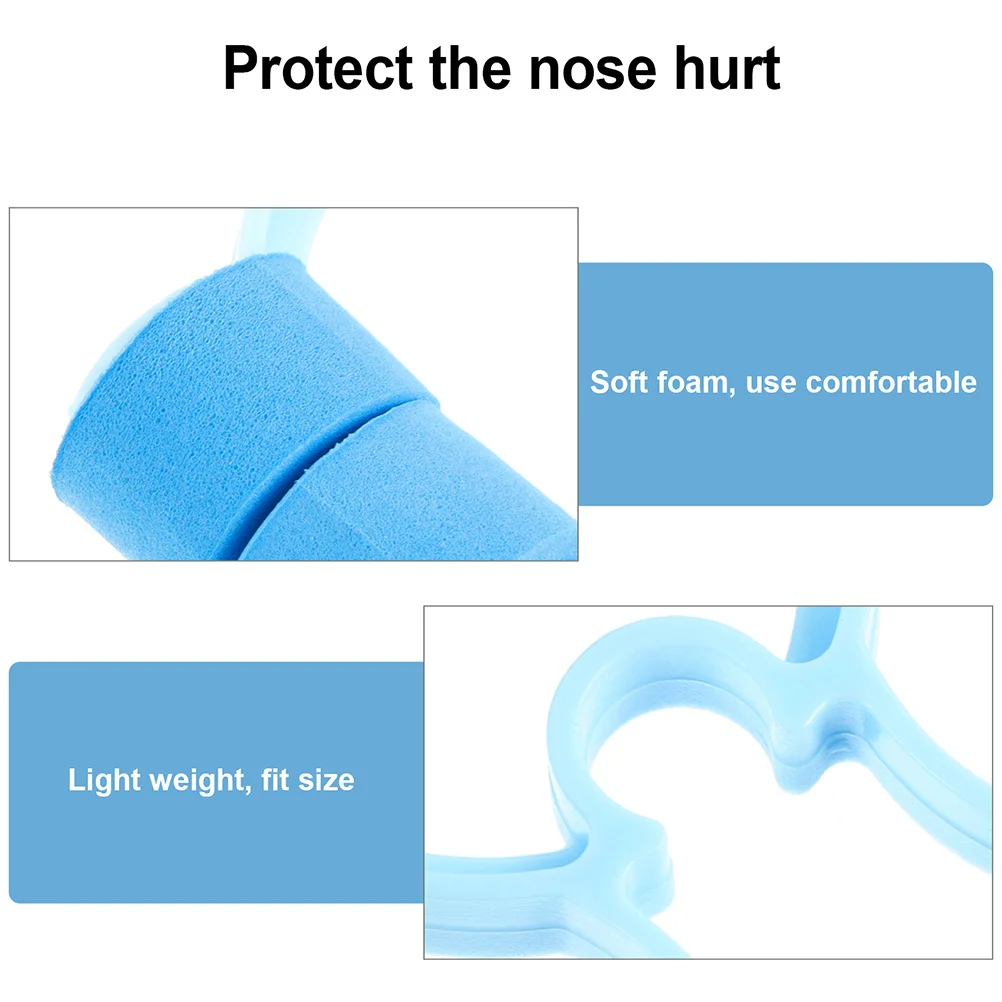 10 قطعة مشبك تصحيح الأنف دائم طويل الأمد العملي مقاطع الأنف سدادة المكونات Pincher التنفس ملحق المنزلية