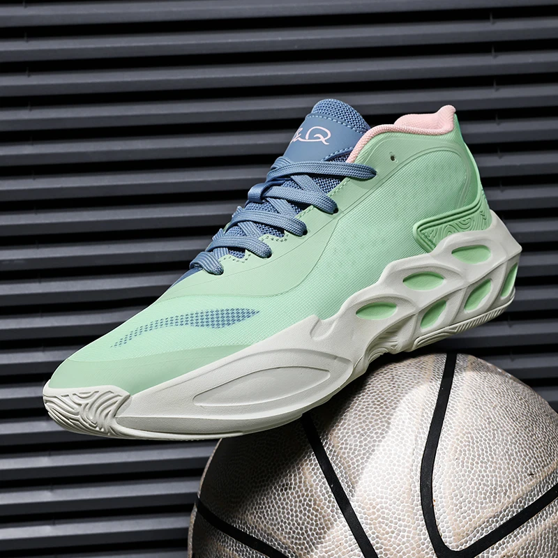 

Summer new basketball shoes, war boots, sports shoes, youth casual shoes, night light running shoes, basketball training shoes