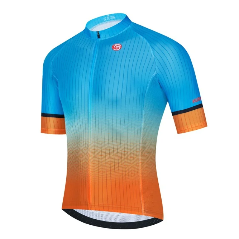 

Crossing into Foreign Trade Summer Cycling Jersey Mountain Bike Short Sleeve Top Men's Breathable Quick-Dry Bicycle Shirt