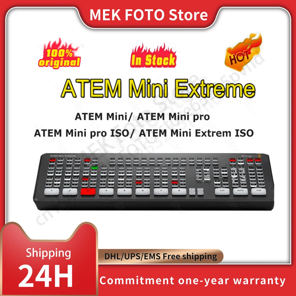 Original Blackmagic Design ATEM Mini Extreme ATEM Mini Pro ATEM