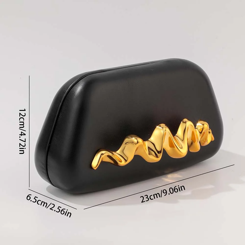 Petits sacs de soirée pour femmes, pochette de mariage, bourses et sacs à main, Mini pochette de luxe pour fête, célébration d'or, 2025