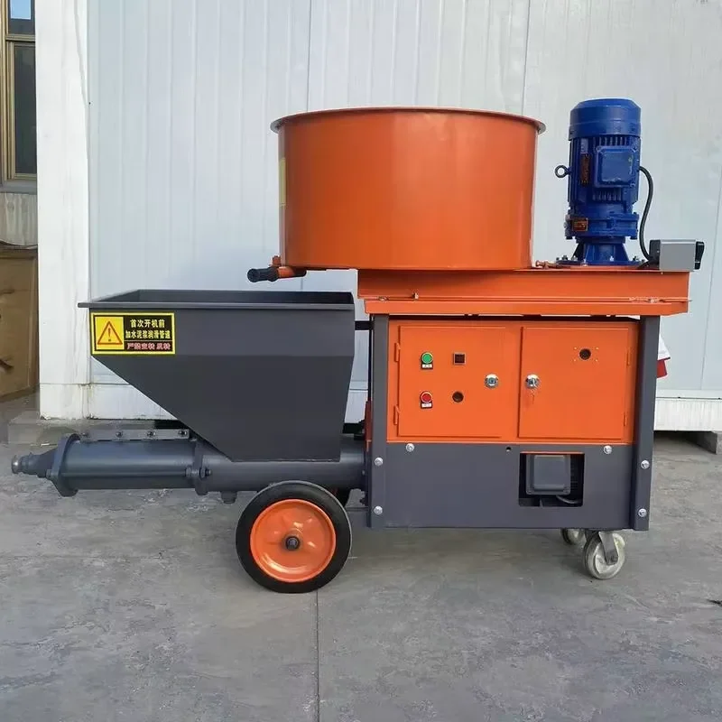 

Crusher OBO Cement Mortar Sprayer Machine Engine Motor High Efficiency 60L Hopper 20m Vertical/30m Horizontal Conveying