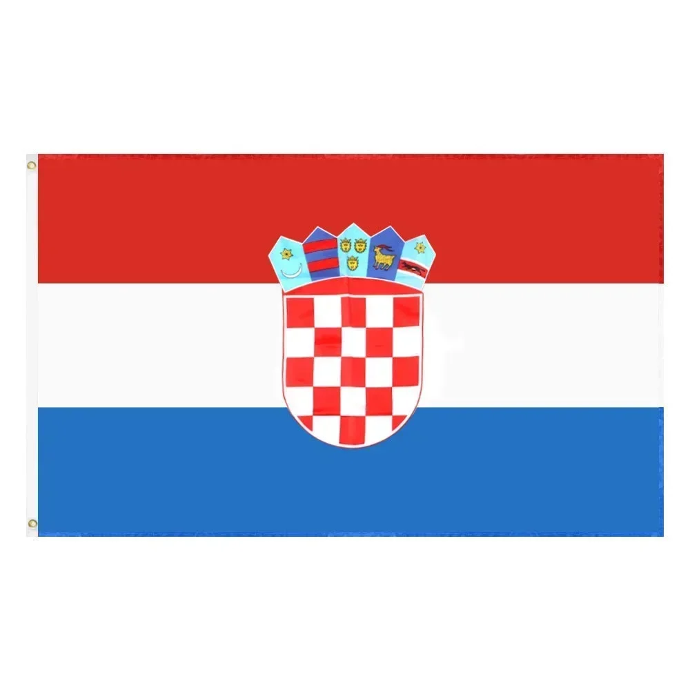 Hr Hrv Hrvatska Croatia Flag NEW 3x5 Ft Croatian National Flag Polyester Flag of Croatia