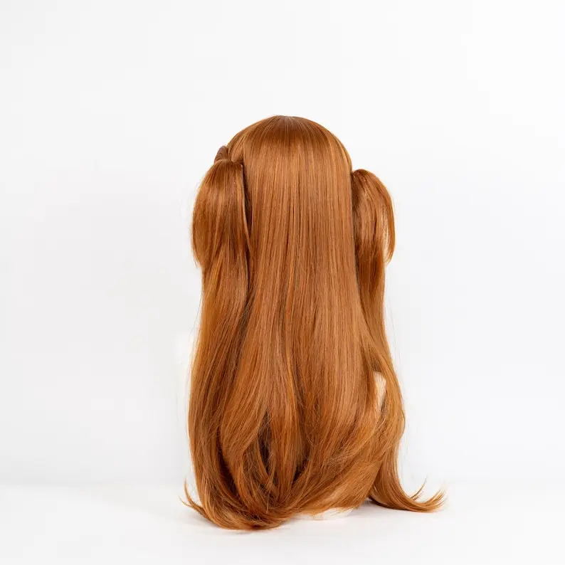 Peruka do cosplay jest wykonana z włókien odpornych na ciepło i nadaje się zarówno do cosplayów anime, jak i do noszenia na co dzień.