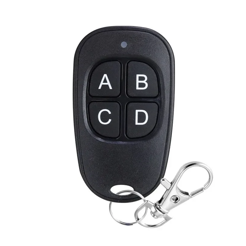 4 Keys Universal Garage Door Remote Control 433MHz Electric Gate Remote Controller Duplicator Key Copy Cloning