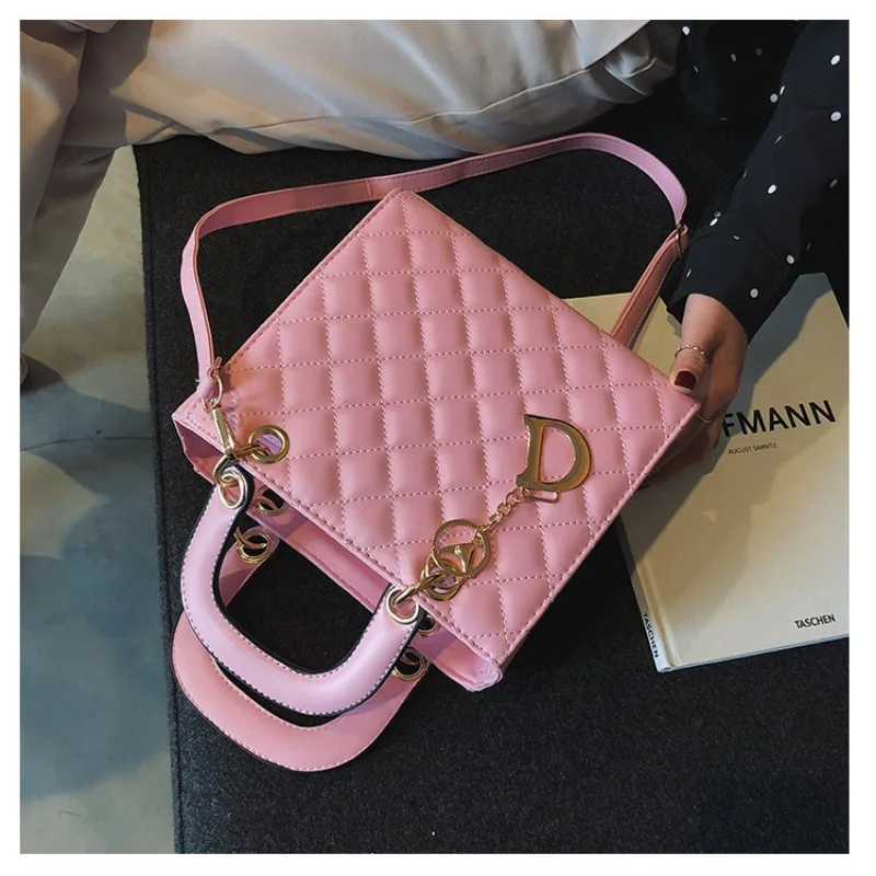 New Fashion Luxury Design Tote Bags for Women Handbags Ladies Shoulder Bags Trending Lingge Chain Crossbody Bag and Purse image 6