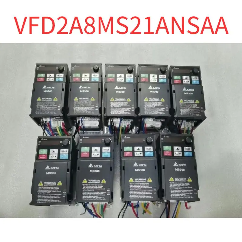 

Used VFD2A8MS21ANSAA frequency converter tested ok