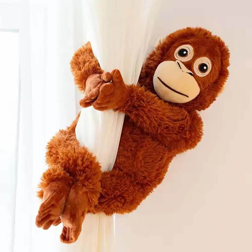 

Long Arm Monkey Plush Toy Gorilla Stuffed Animal Soft Ape Doll Kawaii Room Decor Sleeping Pillow Appease Toy For Kids Gifts