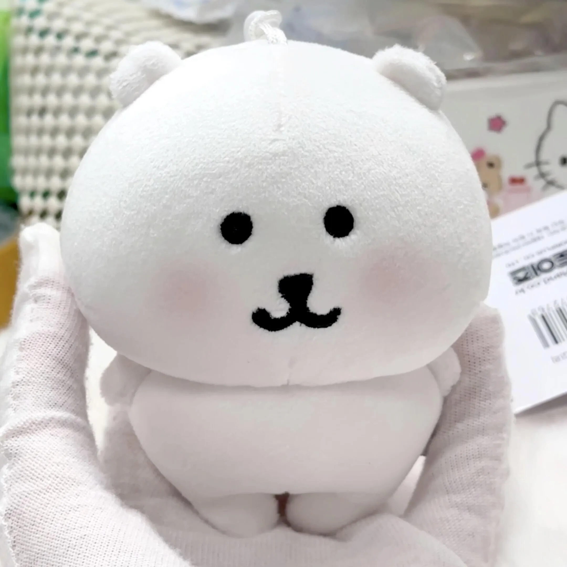 Joke Bear Anime Plush Keychain Cute Polar bear Valentine Rose Series Bag Pendant Kawaii Soft Stuffed Exquisite Birthday Gifts