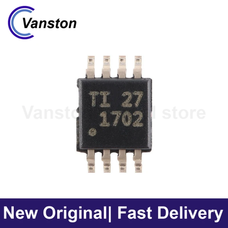 5pcs TLV1702AIDGKR VSSOP-8 Dual High Voltage Low Power Comparator New & Original Electronic Components