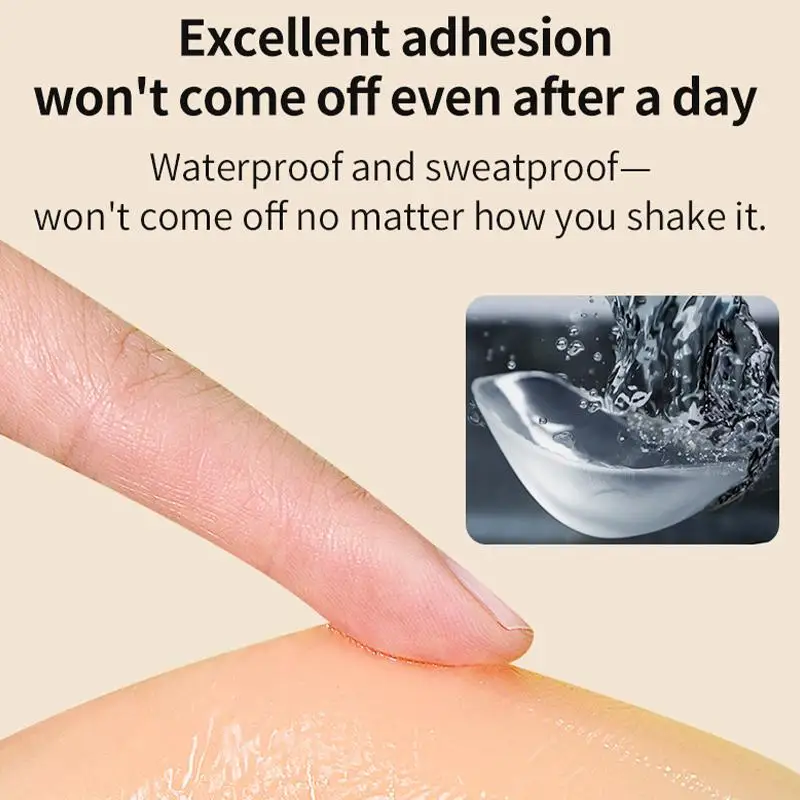 Fotografia 7: Almofadas de Ombro de Silicone Invisíveis em Ângulo Reto, Almofadas de Ombro Ampliadas e Espessadas
