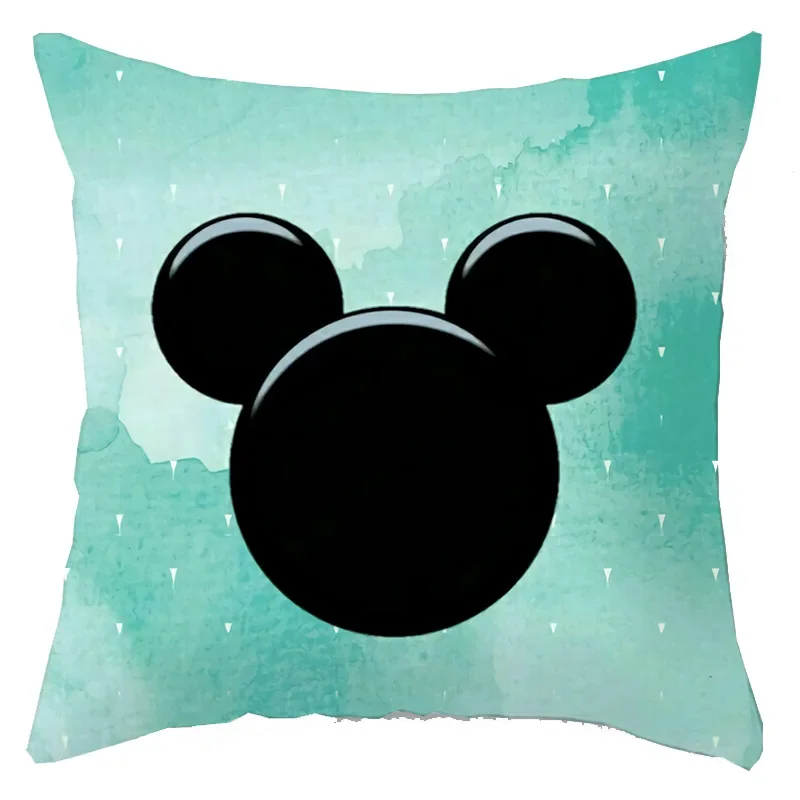 Disney Pillowcase Mickey Minnie Mouse Pillow Case \\ Toys Home Decoration Gift 45x45cm