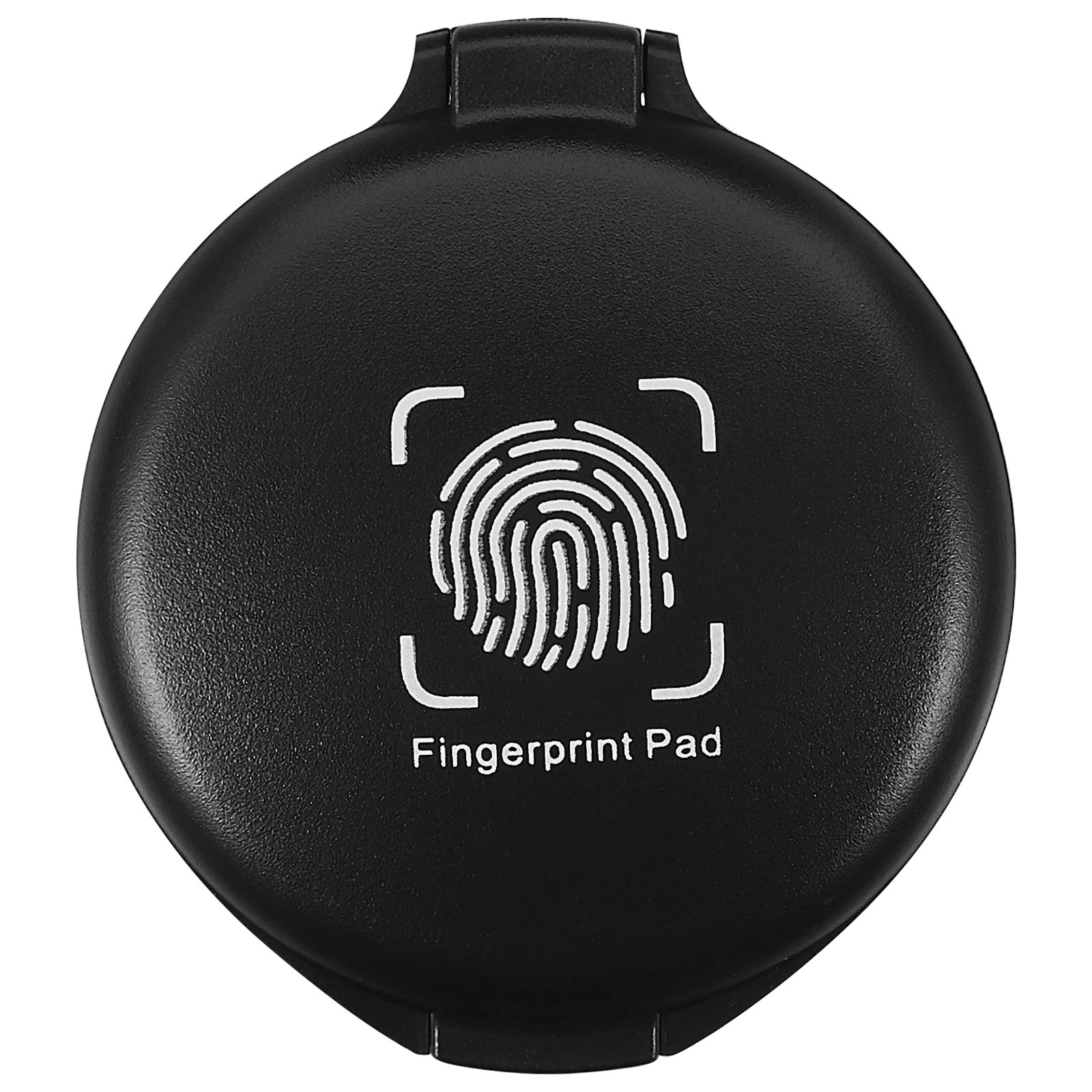 

Portable Fingerprint Ink Pad Tool Document Stamp Black Mini Inkpads Sponge Stamping Office Use File Sign Efficient Financial