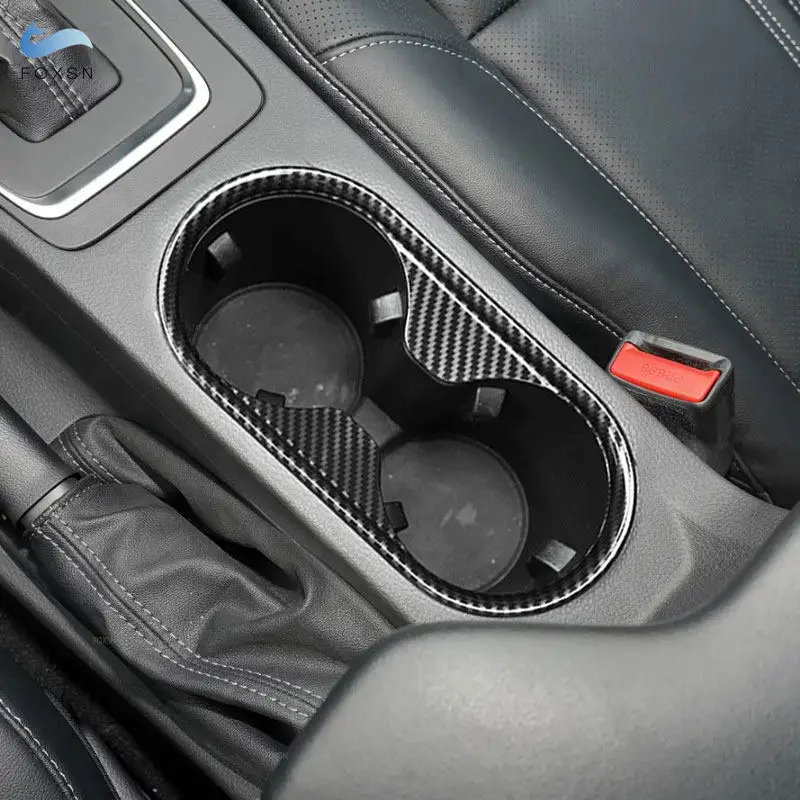 

Для Ford Ranger Wildtrak 2015 2016 2017 2018 2019-2021 автомобильные аксессуары центральный держатель для стакана с водой панель рамка накладка крышка