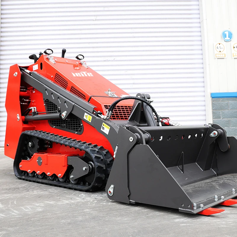 850kg CE EPA agriculture Chinese construction articulated hot small micro compact mini skid steer loader diesel