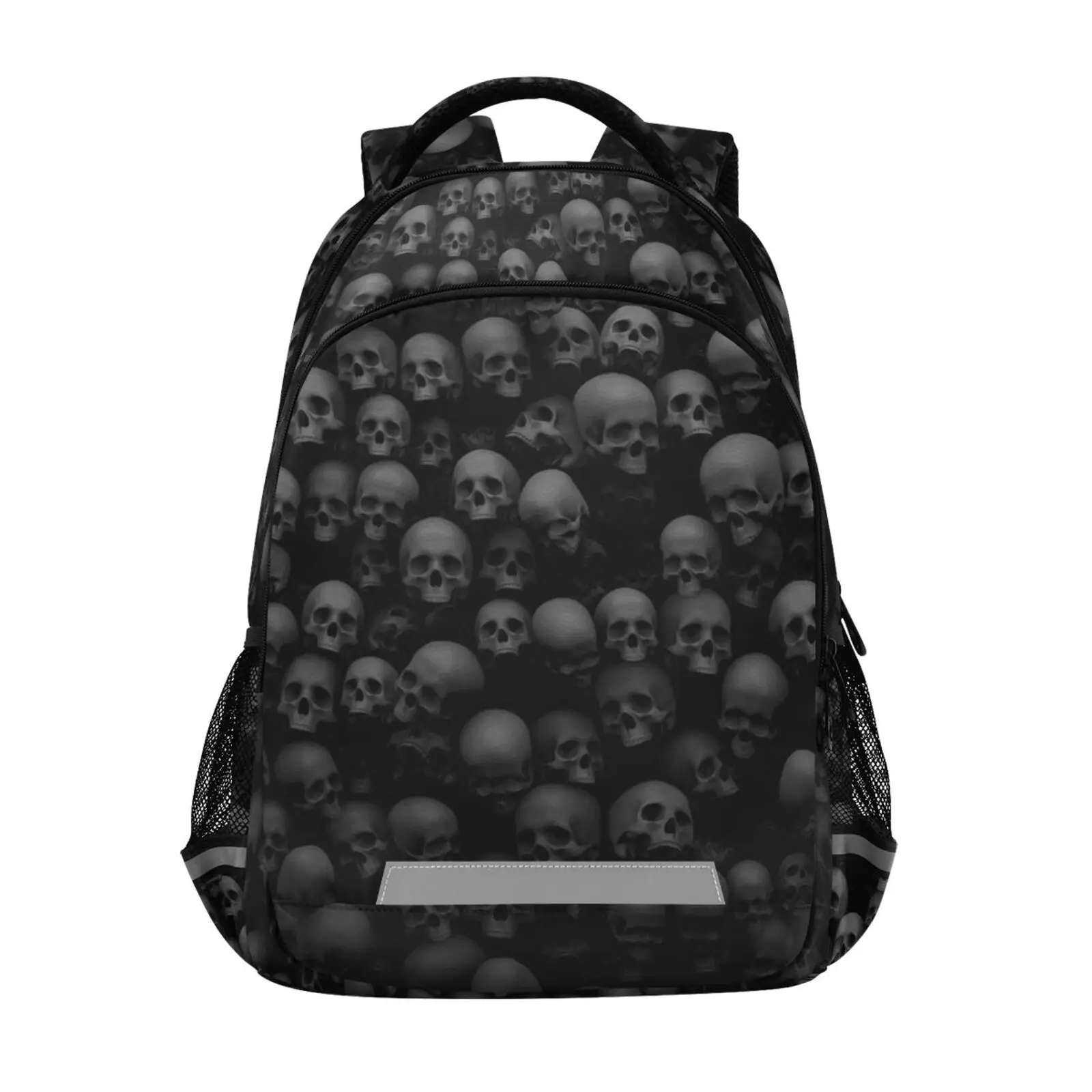 

Children School Bags Kids Skull Backpack In Primary Schoolbag For Teenager Boy Girl Reflective strip Backpacks Book Bag Mochila