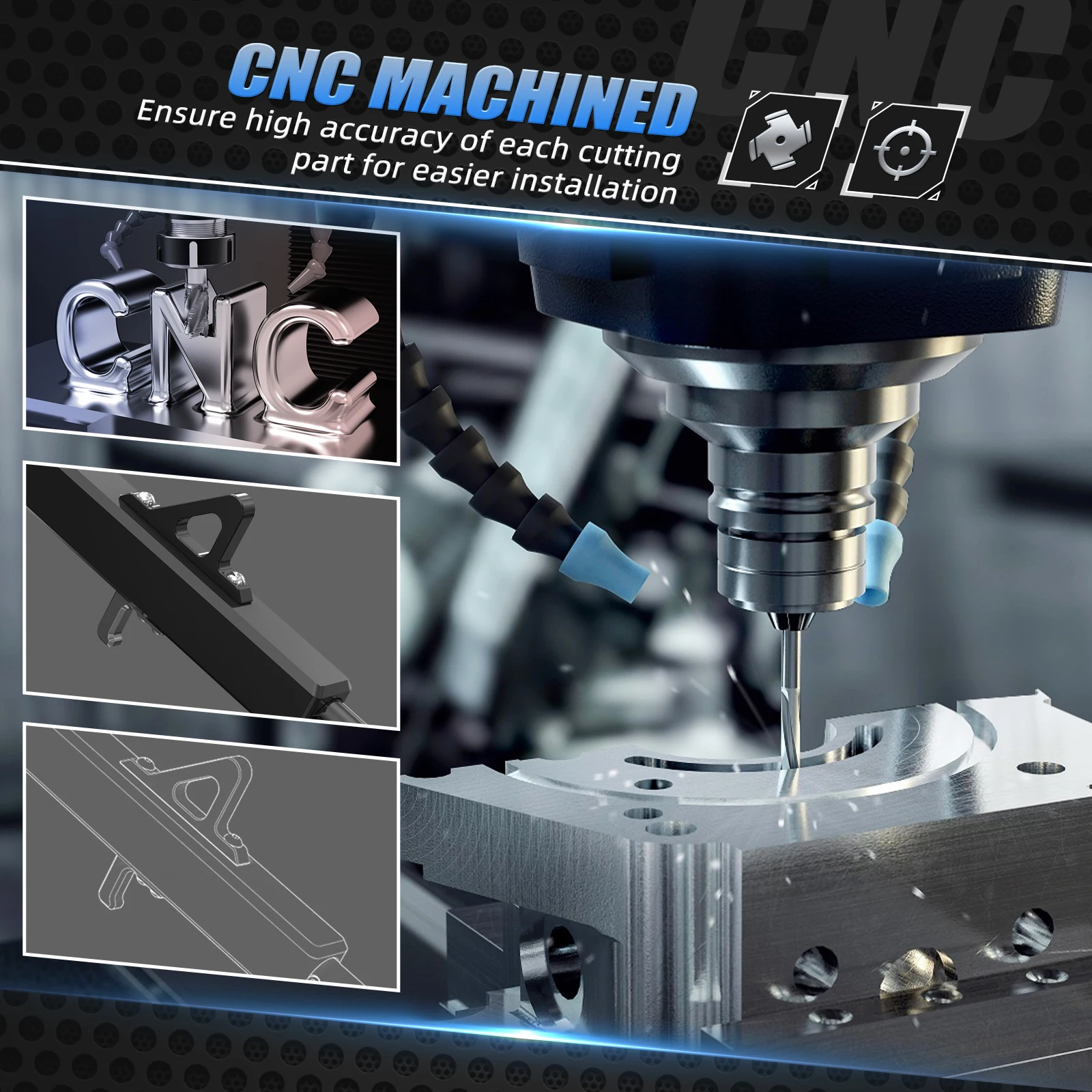 NICECNC Für Yamaha Tenere 700 2019-2024 Seitenständer 25-50mm Verstellbar Tenere700 Rally 2020-2024 XTZ700 XTZ 700 – Detail 3