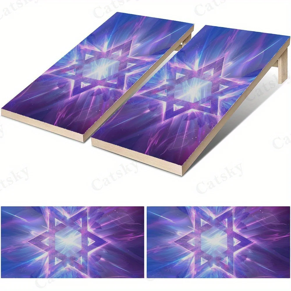 Energy Star Wings Art,2D Flat Vinyl Sandboard Decals - Budget-Friendly and High Value, Bubble-Free and Easy to Stick, Waterproof
