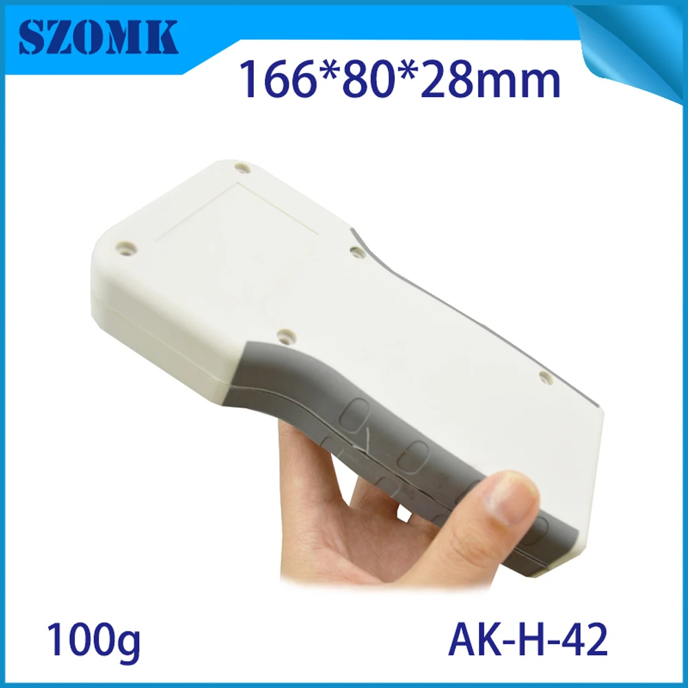 1 Piece electronics plastic outlet enclosures 166*80*28mm inch instrument control boxes, 2015 new handheld plastic enclosure